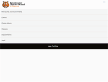 Tablet Screenshot of cypresscharter.org